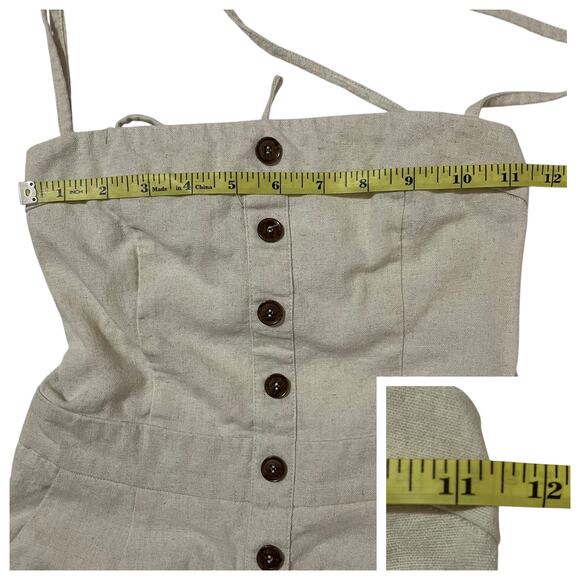 Showpo. Make Me Yours Jumpsuit - Natural - US 4 - Picture 6 of 15